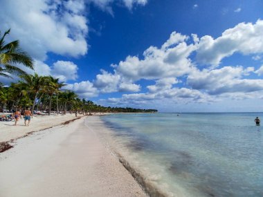 Quintana Roo, Meksika - 20 Kasım 2024 Playa del Car bölgesinde Playa del Carmen, Meksika