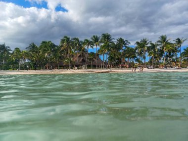 Quintana Roo, Meksika - 20 Kasım 2024 Playa del Car bölgesinde Playa del Carmen, Meksika