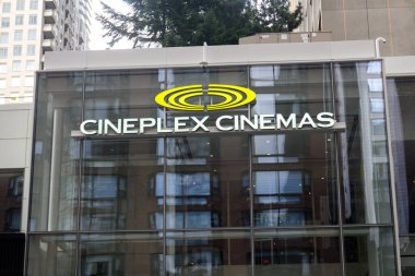 Toronto, ON, Kanada 17 Temmuz 2024: Cineplex Sinema Şirketi 'nin tabelasında.