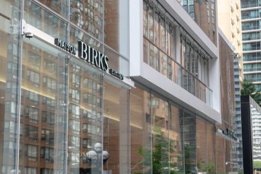 Toronto, ON, Kanada 1 Ağustos 2024 BMO Saha Spor Arenasının logosu ve markası..