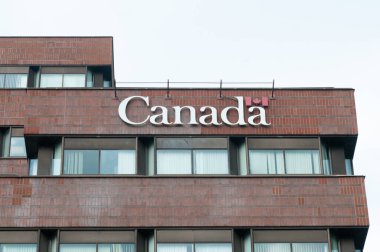 Toronto, ON, Kanada 1 Ağustos 2024 BMO Saha Spor Arenasının logosu ve markası..