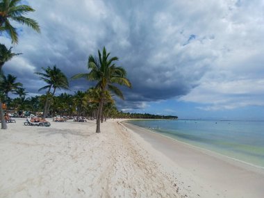 Quintana Roo, Meksika - 20 Kasım 2024 Playa del Car bölgesinde Playa del Carmen, Meksika