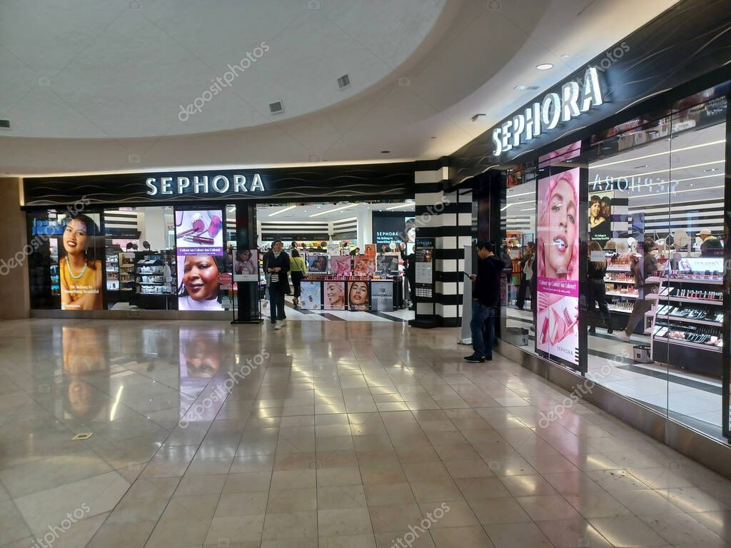 Toronto, ON, Canada  April 30, 2024: View at the Sephora company sign in Toronto.