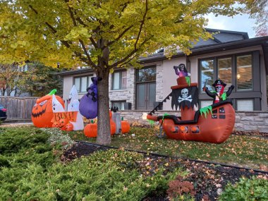 Cadılar Bayramı evi dekorasyonu