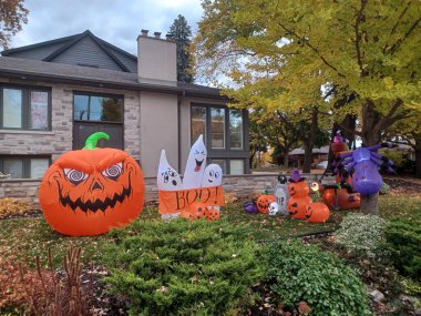 Cadılar Bayramı evi dekorasyonu
