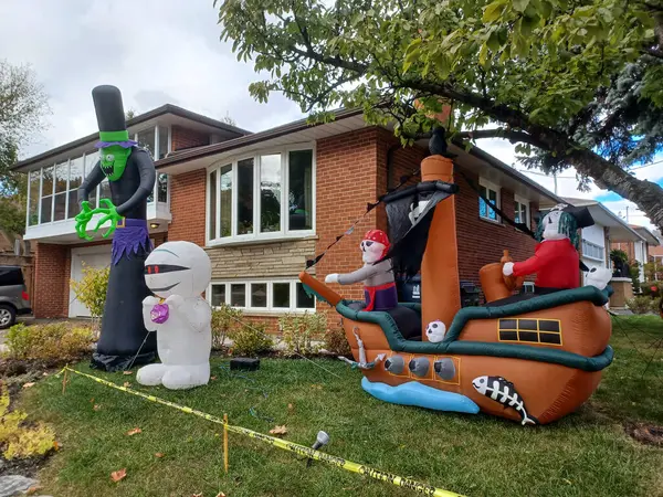 Cadılar Bayramı evi dekorasyonu