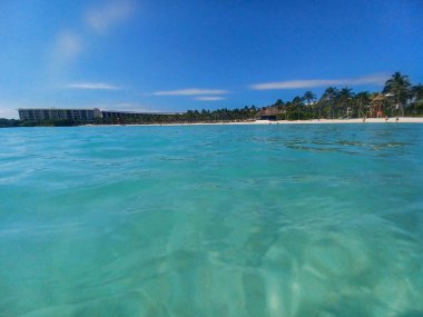 Quintana Roo, Meksika - 20 Kasım 2024 Playa del Car bölgesinde Playa del Carmen, Meksika