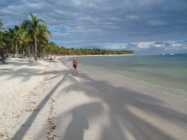 Quintana Roo, Meksika - 20 Kasım 2024 Playa del Car bölgesinde Playa del Carmen, Meksika