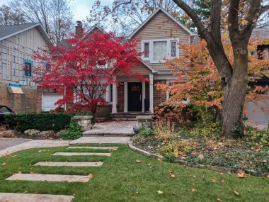 Toronto, ON, Kanada - 23 Mayıs 2024: Toronto Büyük Bölgesi 'nde yeni bir ev