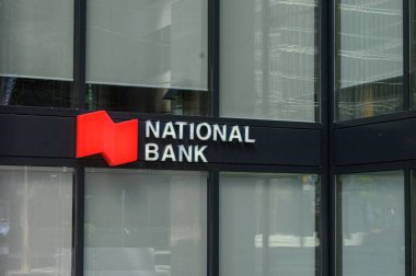 Toronto, ON, Kanada - 30 Ağustos 2025: Kanada Ulusal Bankası logosu.