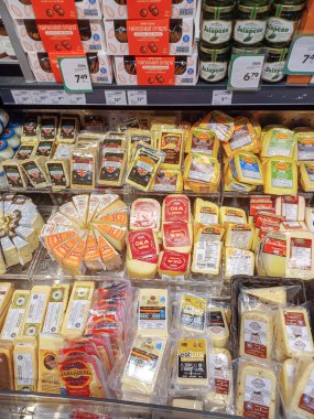 Toronto, ON, Canada - October 5, 2025: View of the deli and cheese department in the Canadian store.