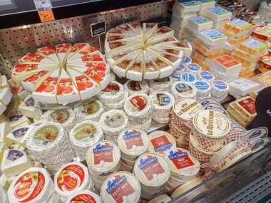 Toronto, ON, Canada - October 5, 2025: View of the deli and cheese department in the Canadian store.