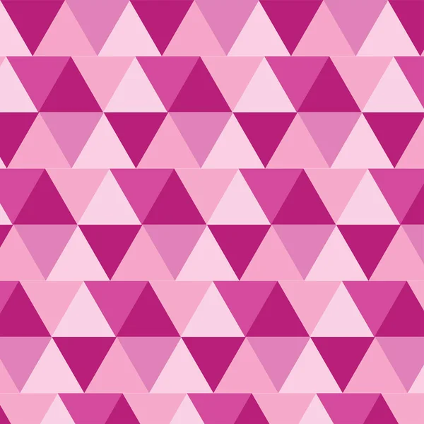 Laag Poly Magenta Polygon Patroon Abstracte Achtergrond — Stockvector