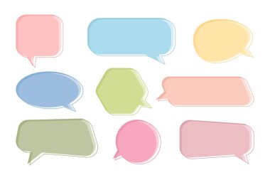 Alıntı kutusu çerçeve seti. Metin konuşma balonu koleksiyonu. Yorum, alıntı, geri bildirim, cümle, not. Kutu çerçevesi şablonu. Vektör