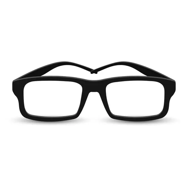 Beyaz Arka Planda Izole Edilmiş Görüş Gözlükleri Oftalmoloji Sağlık Tıp — Stok Vektör