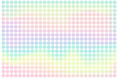 Yarım tonluk noktalı gradyan dokusu. Piksel holografik noktalar arka plan. Benekli ve benekli pastel arkaplan. Soyut desen