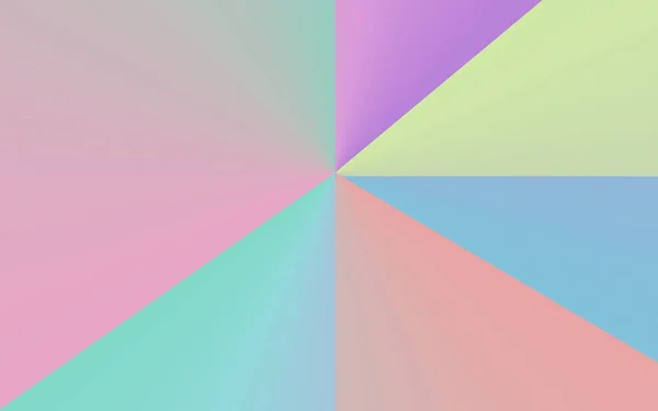 Geometrik Tarzında Renkli Sunum Şablonu Pastel Gölgeler Pürüzsüz Renk Arkaplanı — Stok fotoğraf