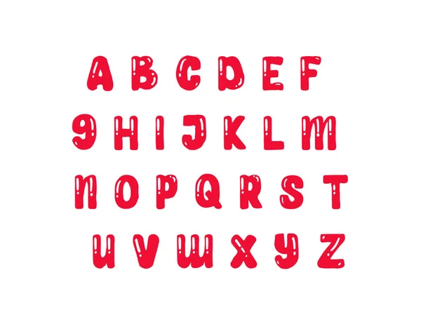 Elegante Klassieke Hoofdletters Lettertypen Abcd — Stockfoto