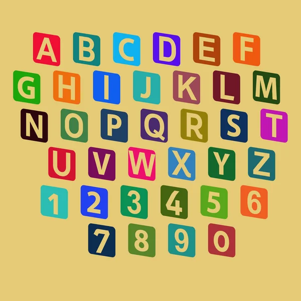Elegante Clássico Letras Maiúsculas Fontes Abcd Alfabetos Números — Fotografia de Stock