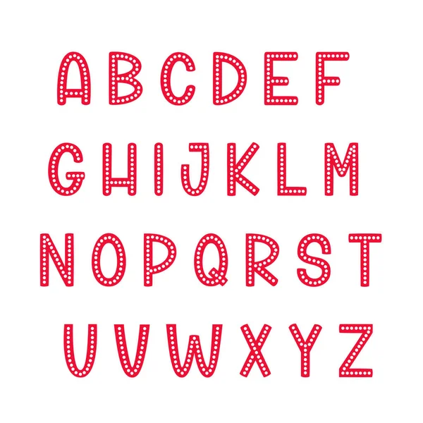 优雅而经典的大写字母 字体A Abcd 字母和数字 — 图库照片