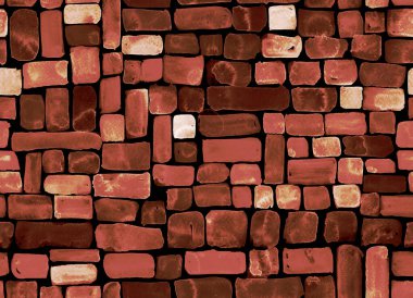 Geometrik suluboya dokusu modern düzeni tekrarlıyor. monokromatik desen. Eşsiz tuğla blok tasarımı su rengi dokusu. Şablonsuz tasarımın her yerinde zarif bir etki var. tekstil moda baskısı.