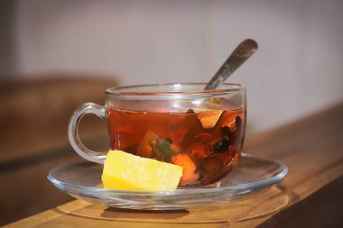 This is called Wedang Uwuh Indonesian herbal drink