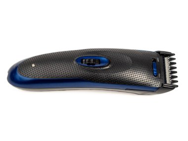 Saç makası beyaz arka planda izole edilmiş. Modern saç makası. Yakın plan..