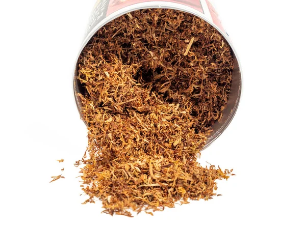 Suchý Tabák Hodně Kouřícího Tabáku Detailní Záběr Tabáku — Stock fotografie