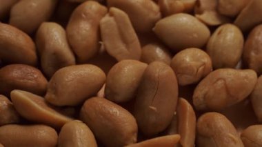 Kızarmış fıstık. Fıstıkları kapatın..