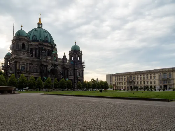 Berlińska Katedra Centrum Miasta Berlin Obszar Turystyczny — Zdjęcie stockowe