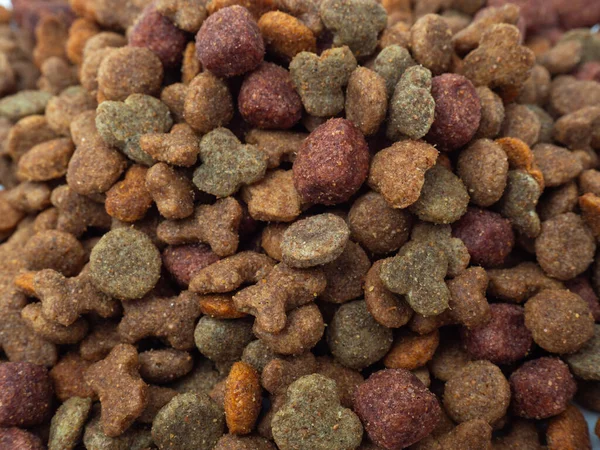 Dog food on a white background. Treats for dogs.