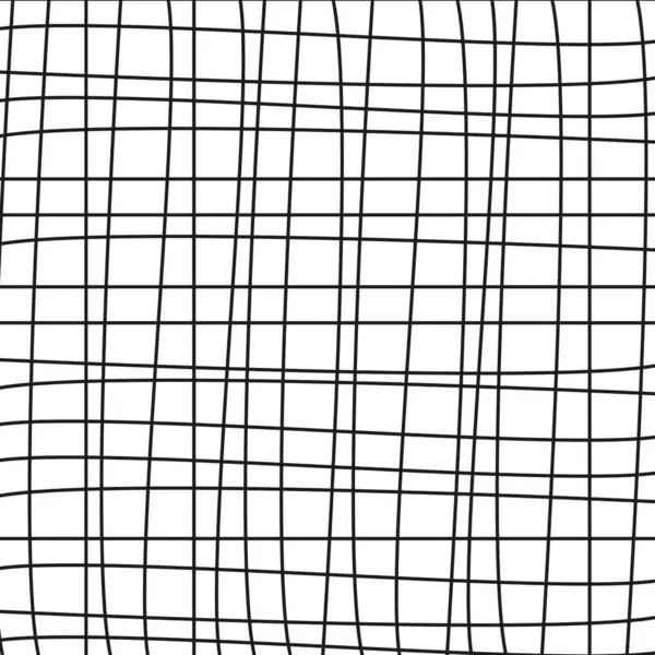 Soyut hat ızgarası. Dalgalı siyah çizgiler. Minimalist vektör arkaplanı. Dinamik geometrik tasarım. EPS 10.