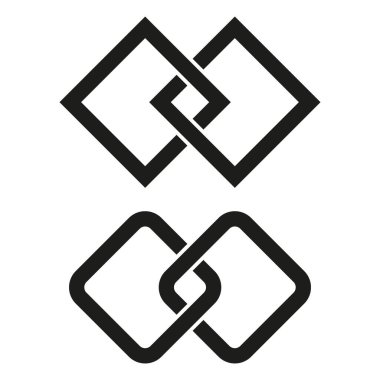 Eşmerkezli şebeke modeli. Siyah beyaz dairesel şekiller. Geometrik optik düzen. Vektör çizimi. EPS 10.