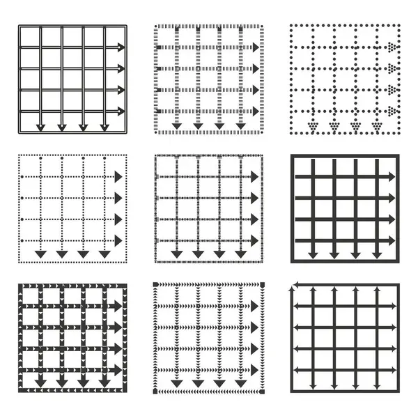 Hedef simgeleri. Dairesel eşmerkezli semboller. Grunge siyah desenleri. Vektör atışı hedefliyor. EPS 10.