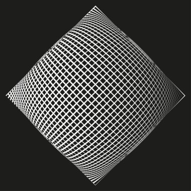 Rhombus şablonu. Çapraz çizgi dokusu. Geometrik şekil vektörü. Soyut grafik öğesi. EPS 10.