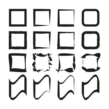 Eğri desen tasarımı. Siyah girdap dokusu. Geometrik dalga çizimi. Vektör dinamik sanat. EPS 10.