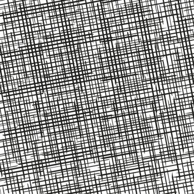 Soyut çapraz çizgiler. Şebeke dokusu. Tek renkli dokuma tasarımı. Vektör grafik çizimi. EPS 10.