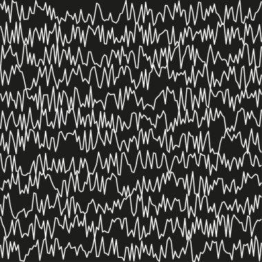 Beyaz çizgi deseni. Kaotik fırça darbeleri. Soyut Vektör dokusu. Çarpıtılmış grafik arkaplan. EPS 10.