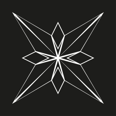 Vektör üçgenleri kümesi. Soyut geometrik şekiller. Modern grafik elementler. El çizimi çizimi. EPS 10.