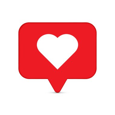 Simge bildirim vektörü illüstrasyonu gibi