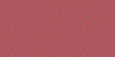 Modern eğri kusursuz desen soyut arkaplan vektör çizimi