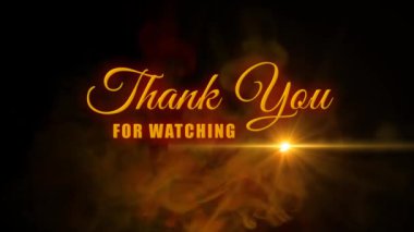 Metin efekti yeşil ekran arka planı izlediğiniz için teşekkürler