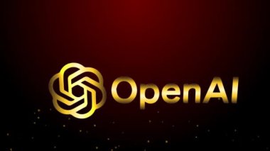 açık ai sembolü yeşil ekran arkaplanı