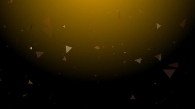 Lüks altın parti süsü yeşil ekran arka planı