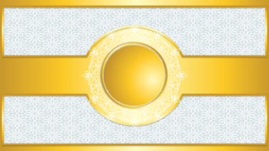 Lüks altın desenli mandala süsleme arka planı