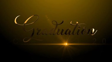 2025 yazı tipi ışık efekti yeşil ekran arkaplanı lüks altın mezuniyet sınıfı