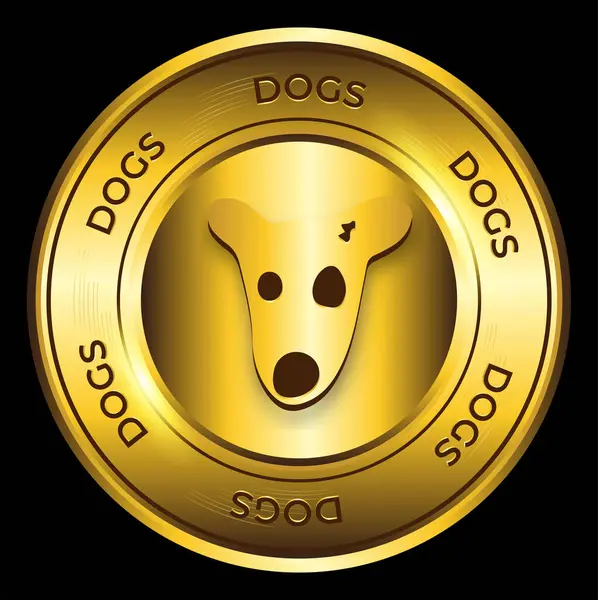 Lüks altın köpekler kripto para eder.