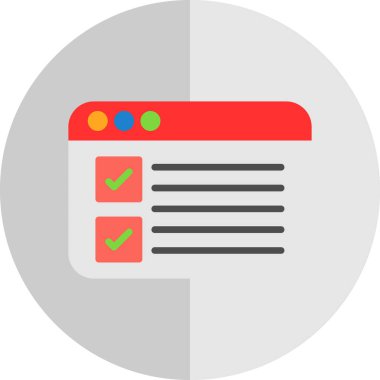 işaret simgesini işaretle, vektör illüstrasyonu