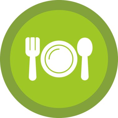 Gıda simgesinin vektör illüstrasyonu