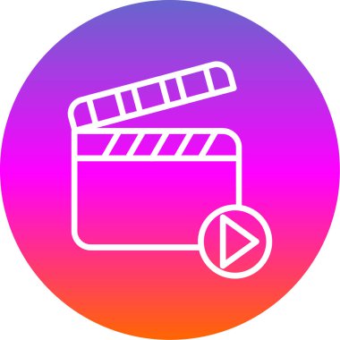 Modern simgenin vektör illüstrasyonu